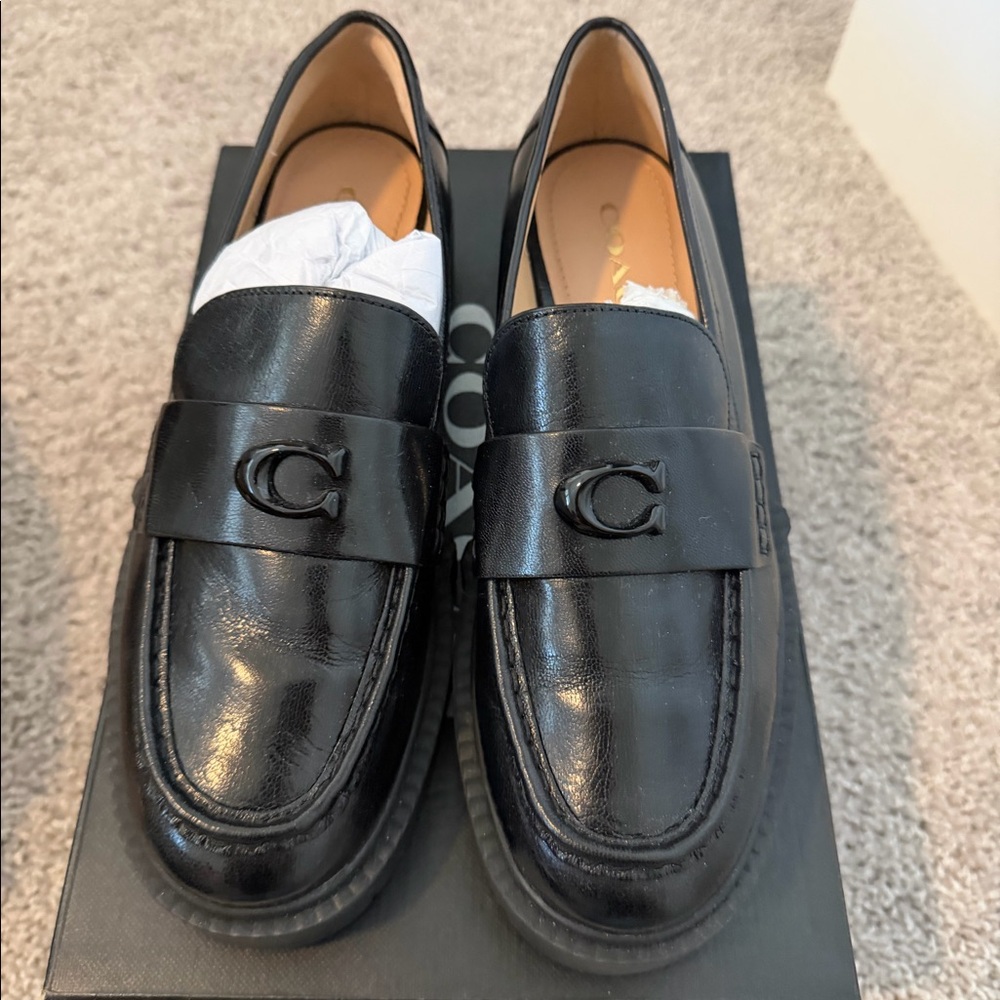 Coach Leah Loafer - Black - 7B - Worn only a few times - Picture 2 of 6